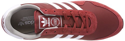 adidas Herren Haven Fitnessschuhe, Rot (Mystery Red/ftwr White/clear Granite), 43 1/3 EU