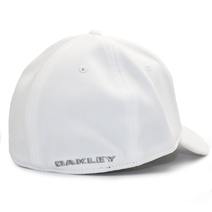 Oakley Apparel and accessories Herren TINCAN Cap Stretch Fit Hats, White/Grey, S/M