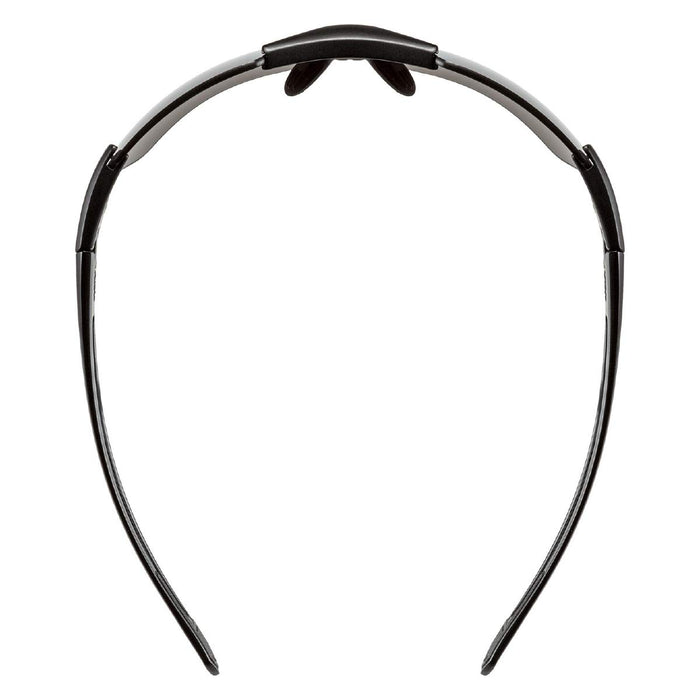 uvex sportstyle 803 CV - Sportbrille für Damen und Herren - konstraststeigernd & verspiegelt - beschlagfreies Sichtfeld - black matt/urban - one size