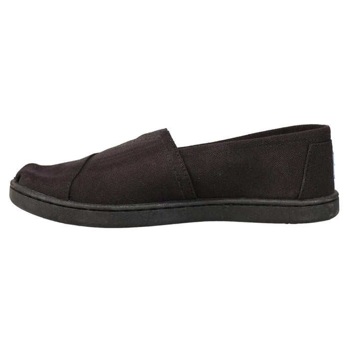 TOMS Classics Youth Black Canvas 31