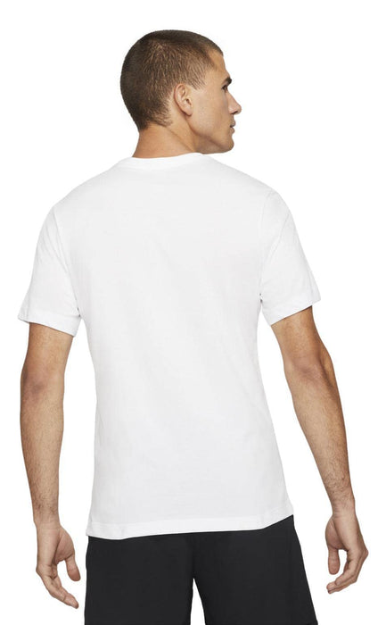 Nike Mens M NK DF Tee Humor T-Shirt, White, S