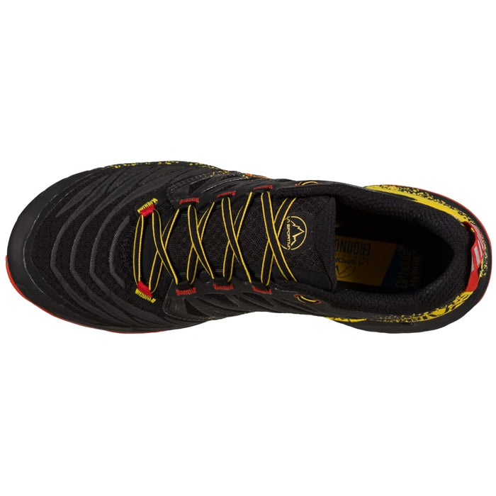 LA SPORTIVA Herren Akasha II Schuhe, Black-Yellow, EU 43