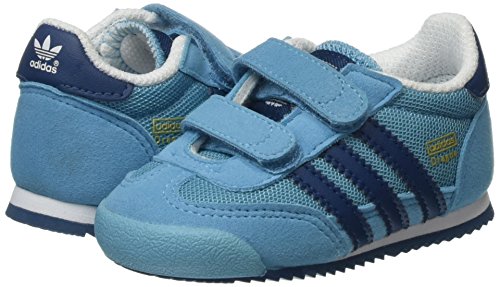adidas Unisex Baby Dragon CF I Sneaker, Azul (Azuvap / Acetec / Ftwbla), 27