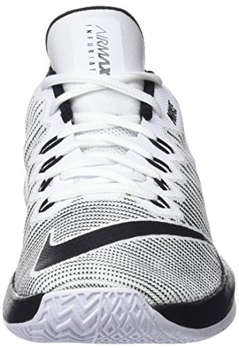 Nike Herren Air Max Infuriate II Basketballschuhe, Weiß (White/Black 100), 42.5 EU