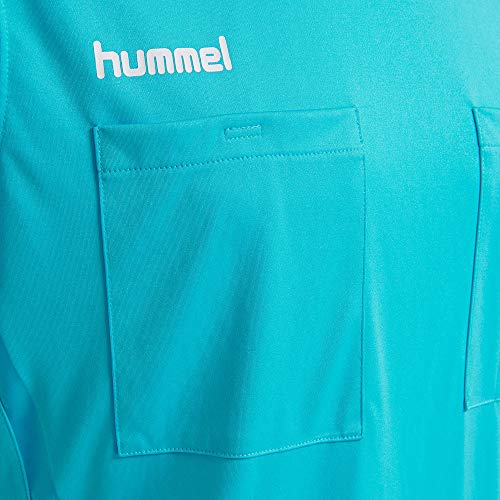 Hummel Herren Schiedstrichtertrikot Referee Jersey s/s 204960 Scuba Blue L