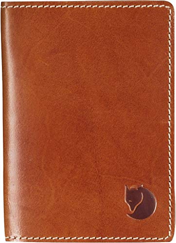 Fjällräven Passport Cover Carry-On Luggage, Leather Cognac, One Size