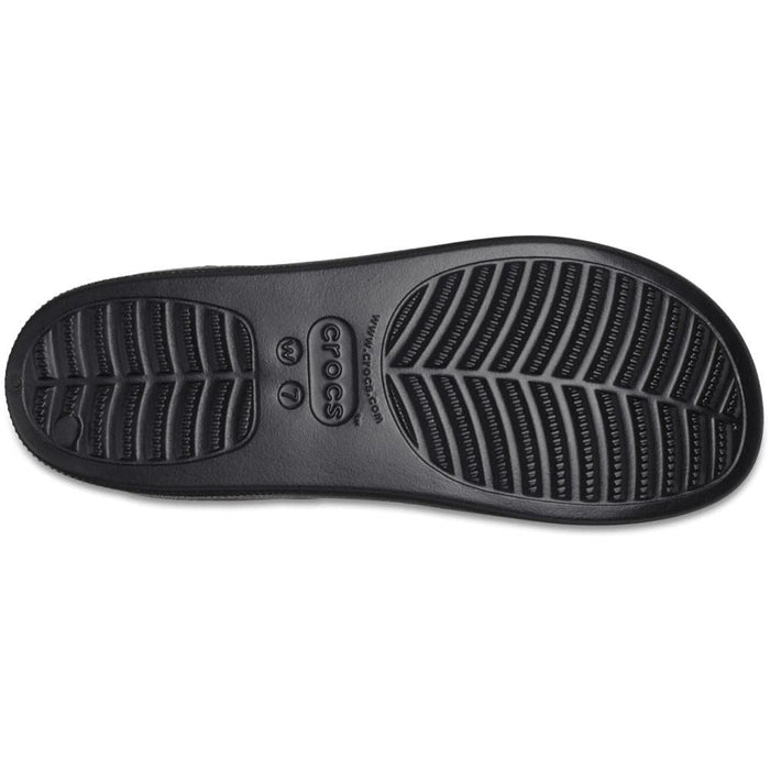 Crocs Damen Slides, Black, 38-39 EU