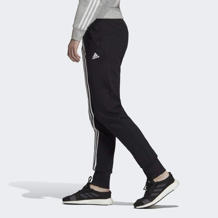 adidas Damen Hose W MH 3S DK Pant, Negro/Blanco, 2XL, DX7972