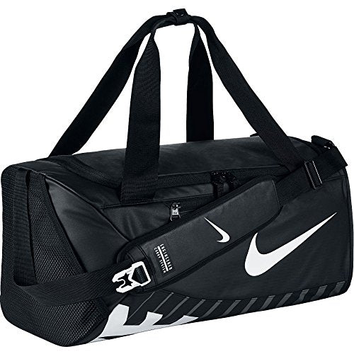 Nike Unisex Sporttasche Alpha Adapt Crossbody, black/white, 53.5 x 28 x 25.5 cm, 33 Liter, BA5183-010