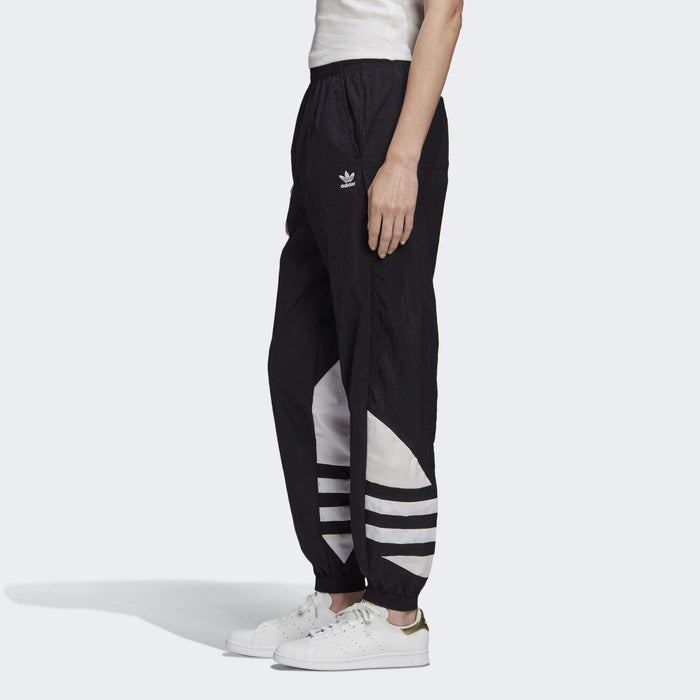 adidas Damen LRG LOGO TP Sport Trousers, black/White, 34 (IT: 40)