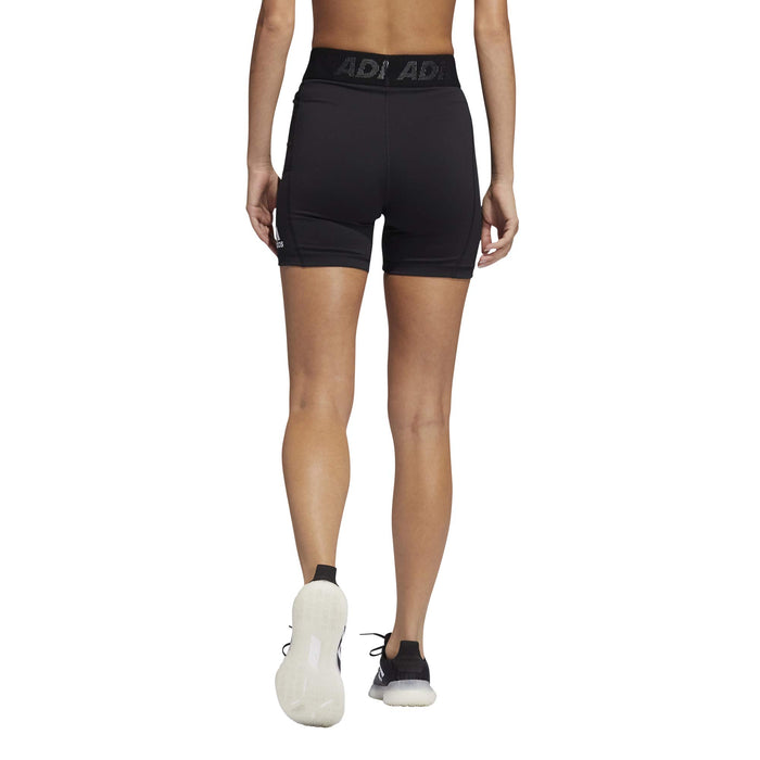 Adidas Techfit Badge of Sport Short Leggings Black/White L