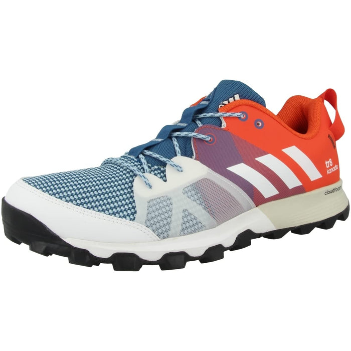 Adidas Herren Kanadia 8 Trail Laufschuhe, Mehrfarbig (Azubas/Ftwbla/Energi), 46 EU