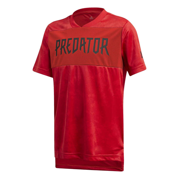 adidas Jungen JB Predator JSY T-Shirt, Rojint, 128 (7/8 años)