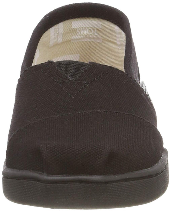 TOMS Classics Youth Black Canvas 32.5