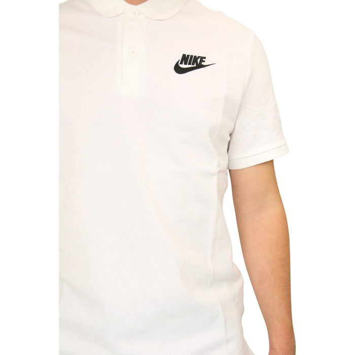 Nike Herren Poloshirt Matchup PQ, White/Black, XL, 909746-100