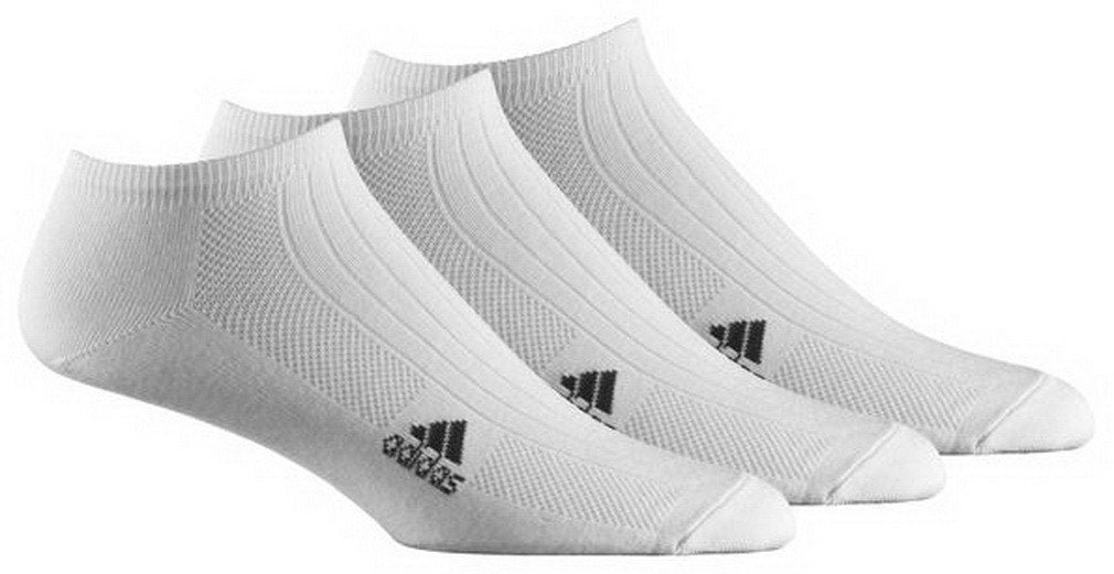 adidas Socken Linear Rib Training 3 Pair Pack, White/Black, 39-42