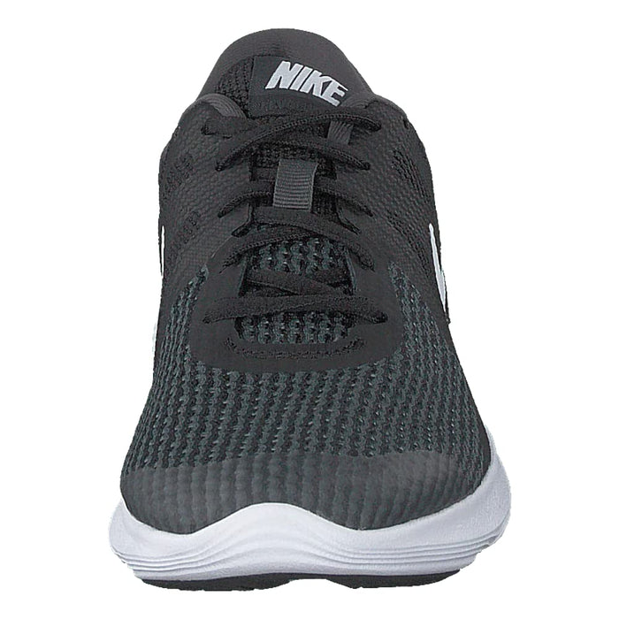 Nike Unisex-Erwachsene Revolution 4 (GS) Laufschuhe, Schwarz (Black/White-anthracite 006) , 35.5 EU