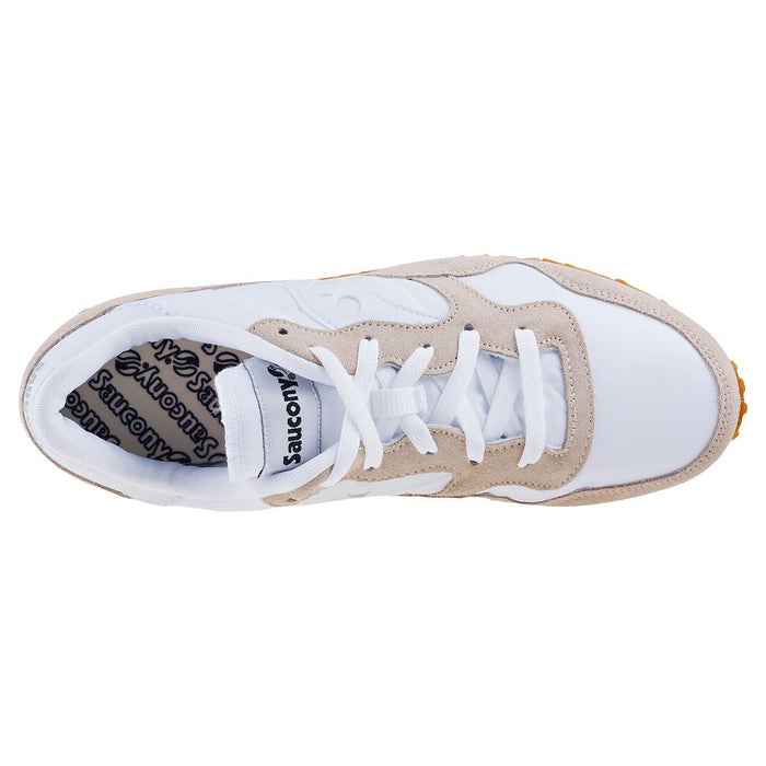 Saucony Unisex DXN Trainer Vintage Wht Sneaker, Mehrfarbig (White/Gum S70369-17), 45 EU