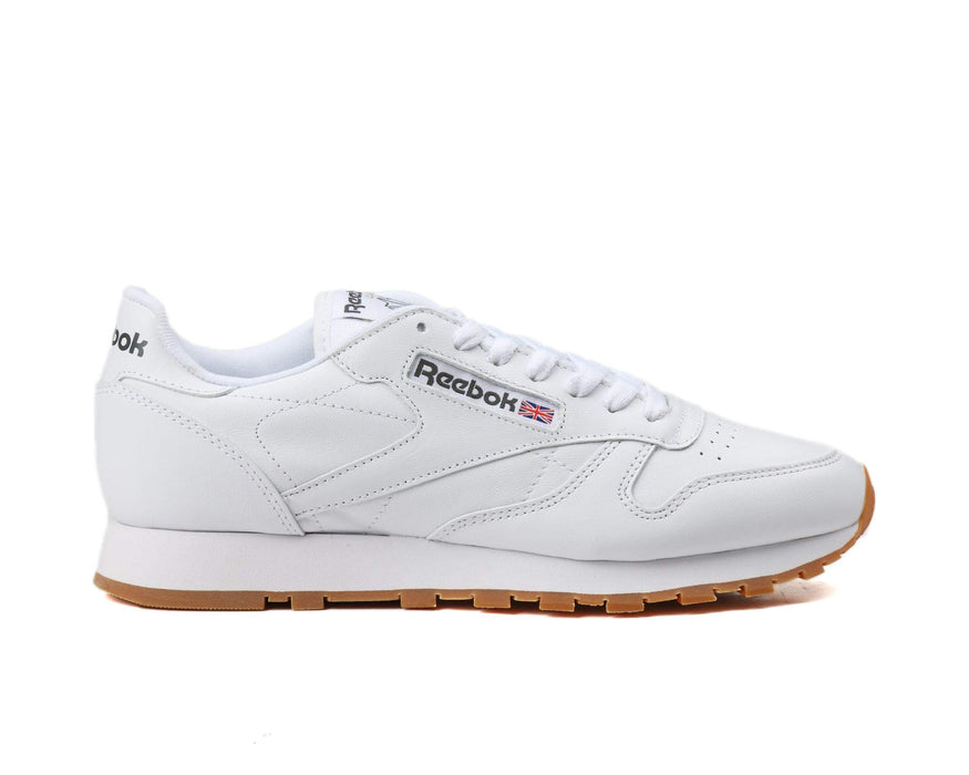 Reebok Herren Classic Leather Sneakers, WeiÃŸ White Gum, 42 EU
