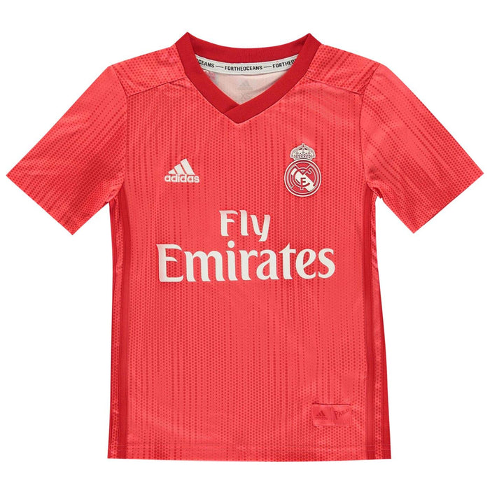 adidas Unisex Kinder Real Madrid Third Fußballtrikot XXL Real Coral/Vivid Red