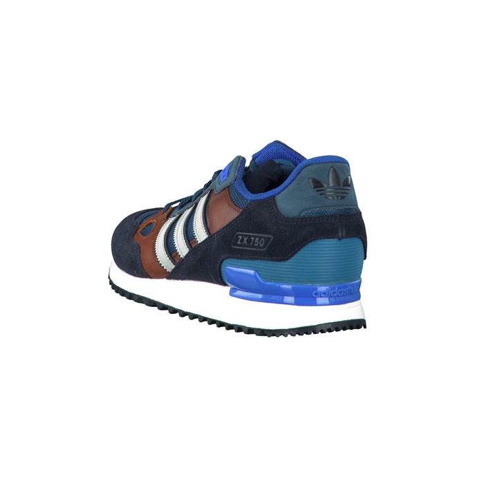 adidas Herren Zx 750 Sneaker, Elfenbein (FTWR White/Blue/Core Black)