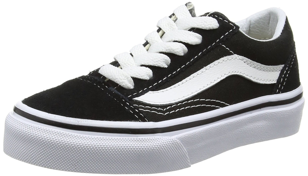 Vans Unisex Old Skool Sneaker, Schwarz (Black/True White 6bt), 34 EU