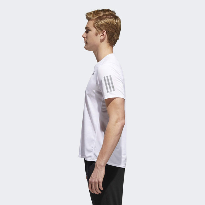 adidas Herren Kurzarm T-Shirt Response, weiß (White), L