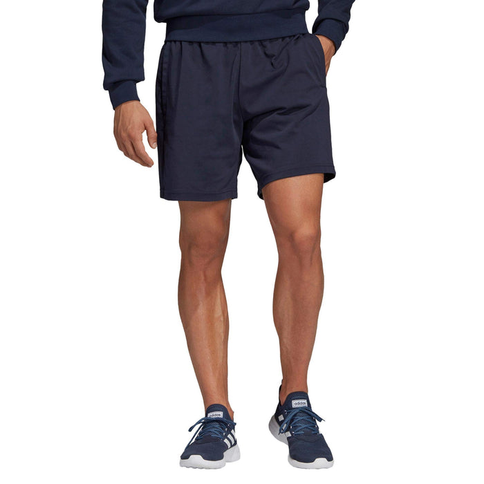 adidas Herren Herren Shorts Essential Linear Sj Shorts, Legink/White, XS, DU0417