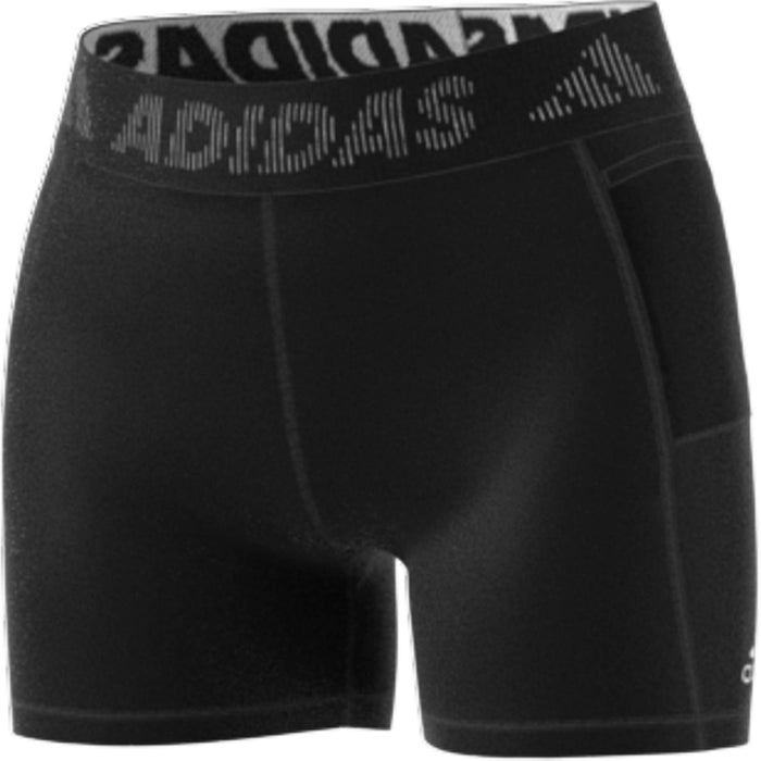 Adidas Techfit Badge of Sport Short Leggings Black/White L