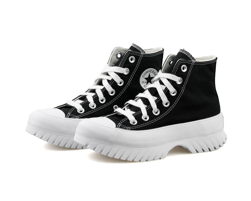 Converse Damen Chuck Taylor All Star Lugged 2.0 Sneaker, Black/EGRET/White, 35 EU