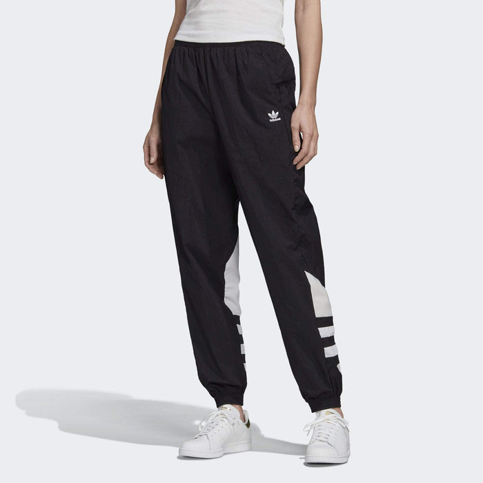 adidas Damen LRG LOGO TP Sport Trousers, black/White, 34 (IT: 40)