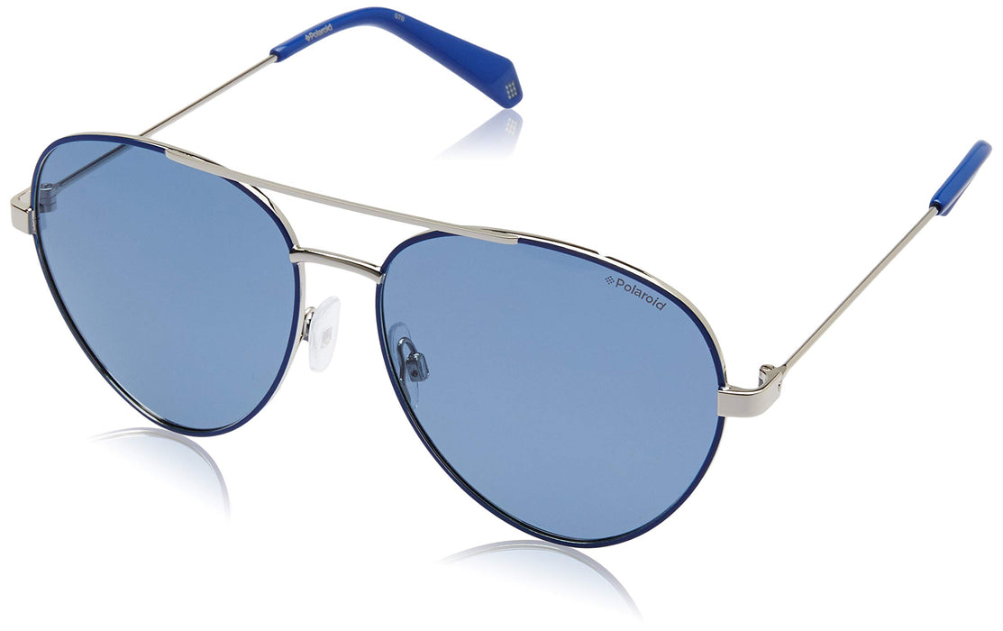 Polaroid Unisex Pld6055S-PJPC3 Sunglasses, PJP/C3 Blue, 59