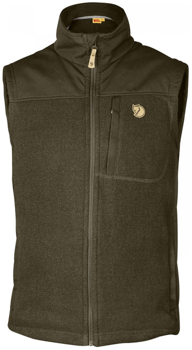 Fjällräven Herren Buck Fleece Unterhemd, Dark Olive, X-Large (Herstellergröße: XL)