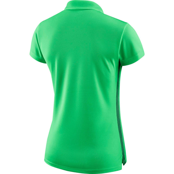 Nike Damen Dry Academy 18 Poloshirt, Light Green Spark/Pine Green/White, S