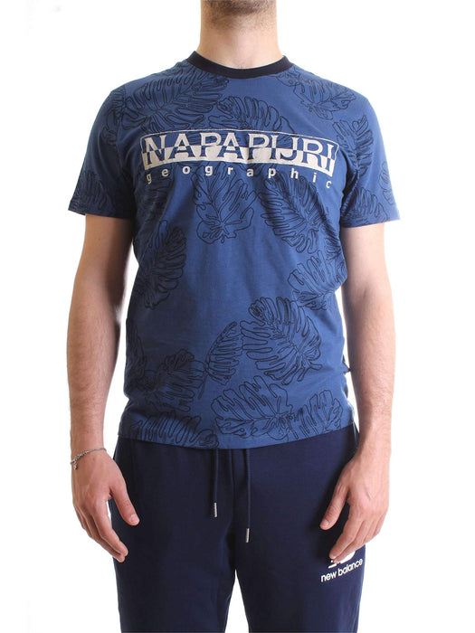 Napapijri Herren SELLARY T-Shirt, Mehrfarbig (Fantasy F14), Small (Herstellergröße: S)