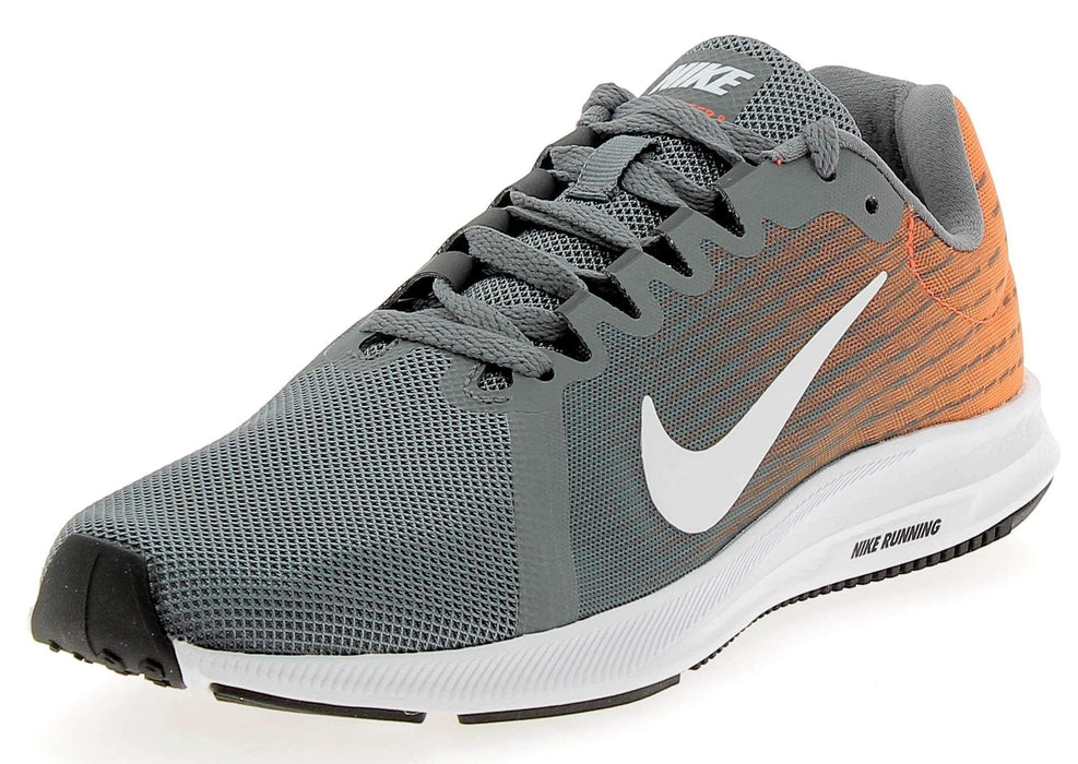 Nike Herren Downshifter 8 Laufschuhe, Grau (Cool Grey/white-hyper Crimson-dark Grey 003) , 42.5 EU