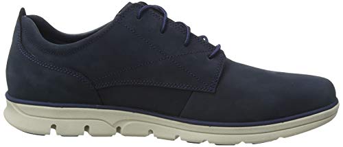 Timberland Herren Bradstreet Plain Toe Sensorflex Oxford Schuhe, Blau Navy Full Grain, 44 EU