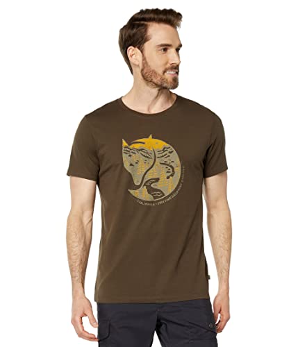 Fjällräven 87220 Arctic Fox T-Shirt M T-Shirt Mens Dark Olive XL