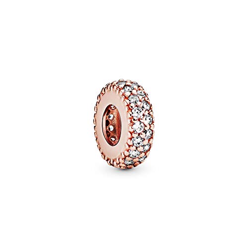 Pandora Abstract  Rose Pave Spacer