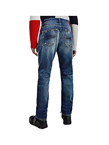 Tommy Jeans Herren Scanton Slim BE251 FYDBCD Jeans, Denim Dark, 30W/32L