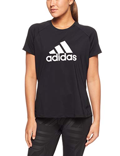 Adidas D2M-Logo-T-Shirt für Damen
