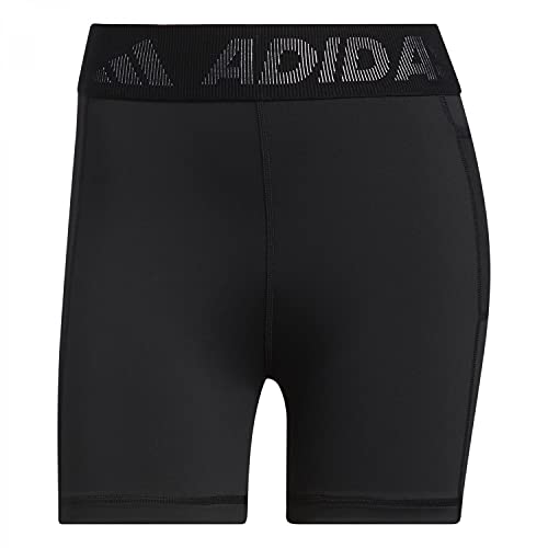 Adidas Womens Tf Shrt 3 Bar T Black/White Leggings