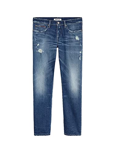Tommy Jeans Herren Scanton Slim BE251 FYDBCD Jeans, Denim Dark, 30W/32L