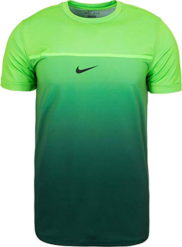 Nike Herren Nike Tennis Top Gun Rafa Challenger Crew Tennisshirt T-Shirt