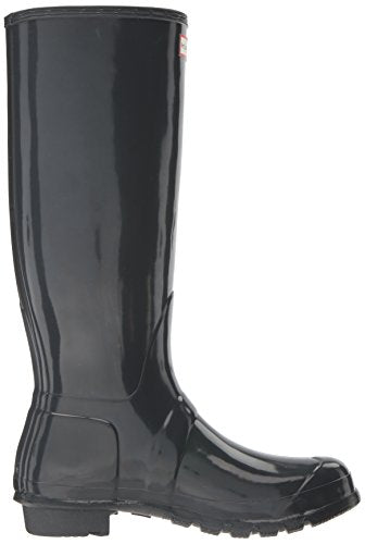 HUNTER Damen High Wellington Boots Gummistiefel, Grau (Grey DSL), 36 EU