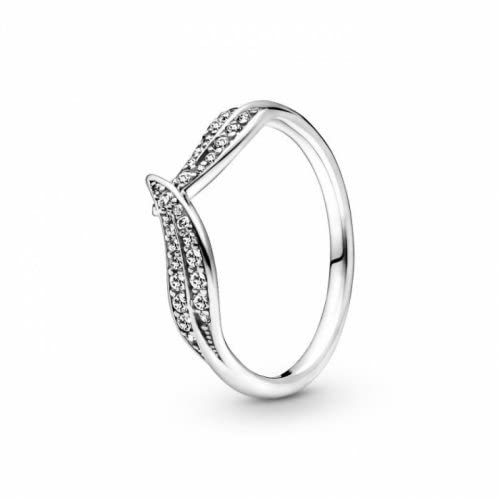 Pandora Unisex Leaves Sterling Silver Ring