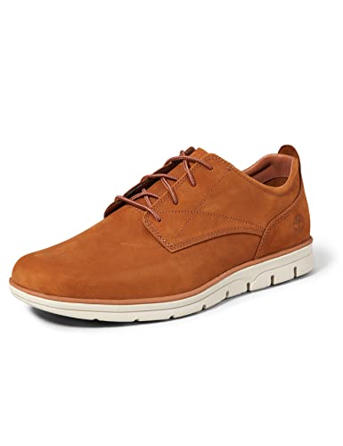 Timberland Herren Bradstreet Plain Toe Sensorflex Oxford Schuhe, Braun Rust Nubuck, 43.5 EU