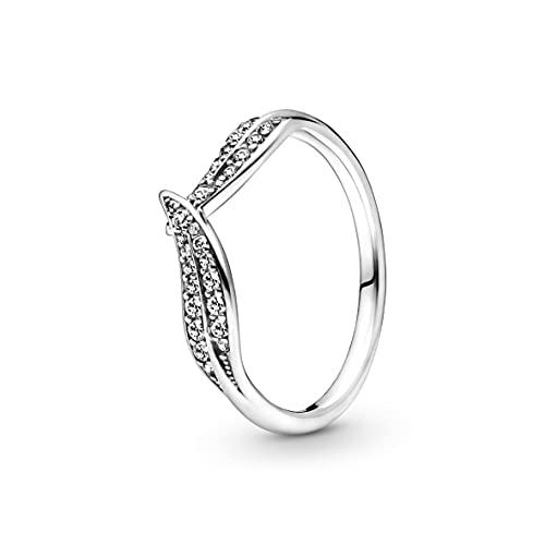 Pandora Unisex Leaves Sterling Silver Ring