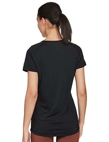 Adidas T-shirt pour femmes, noir Performance Tee.