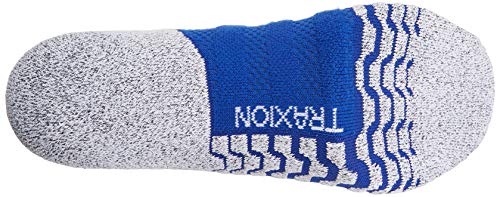 adidas Kinder Alphaskin Traxion Crew Lightweight Cushioning Socken, Bold Blue/White, EU 34-36